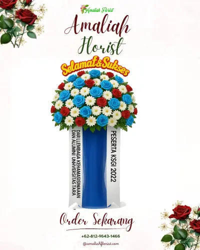 Standing Flower di Mustikasari